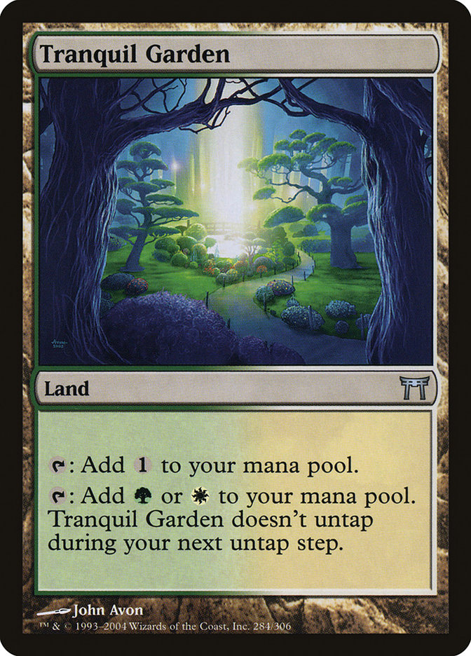 Tranquil Garden [Champions of Kamigawa] | Nerdhalla Games