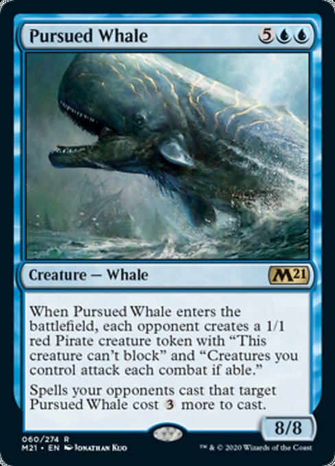 Pursued Whale [Core Set 2021] | Nerdhalla Games