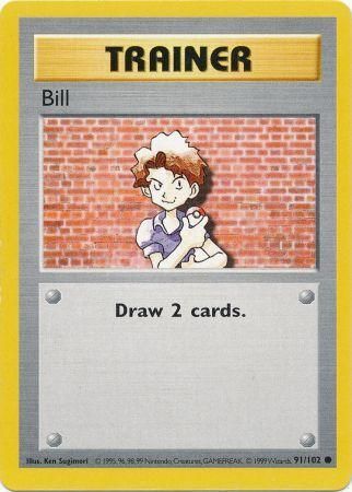 Bill (91/102) [Base Set Shadowless Unlimited] | Nerdhalla Games