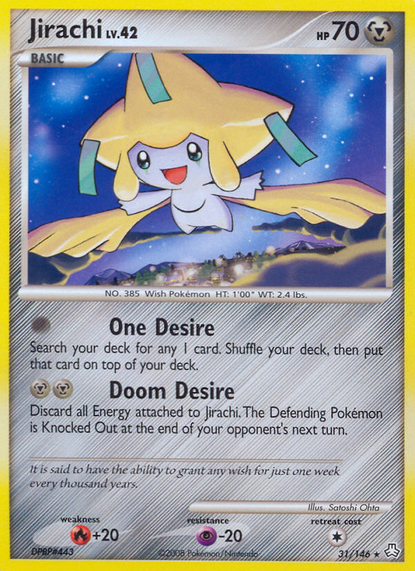 Jirachi (31/146) [Diamond & Pearl: Legends Awakened] | Nerdhalla Games