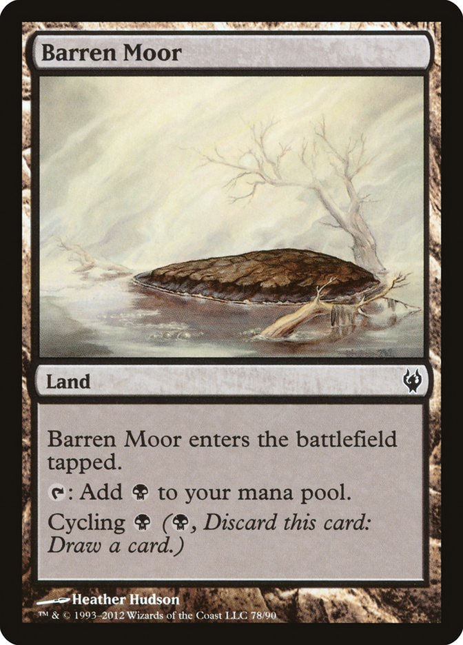 Barren Moor [Duel Decks: Izzet vs. Golgari] | Nerdhalla Games