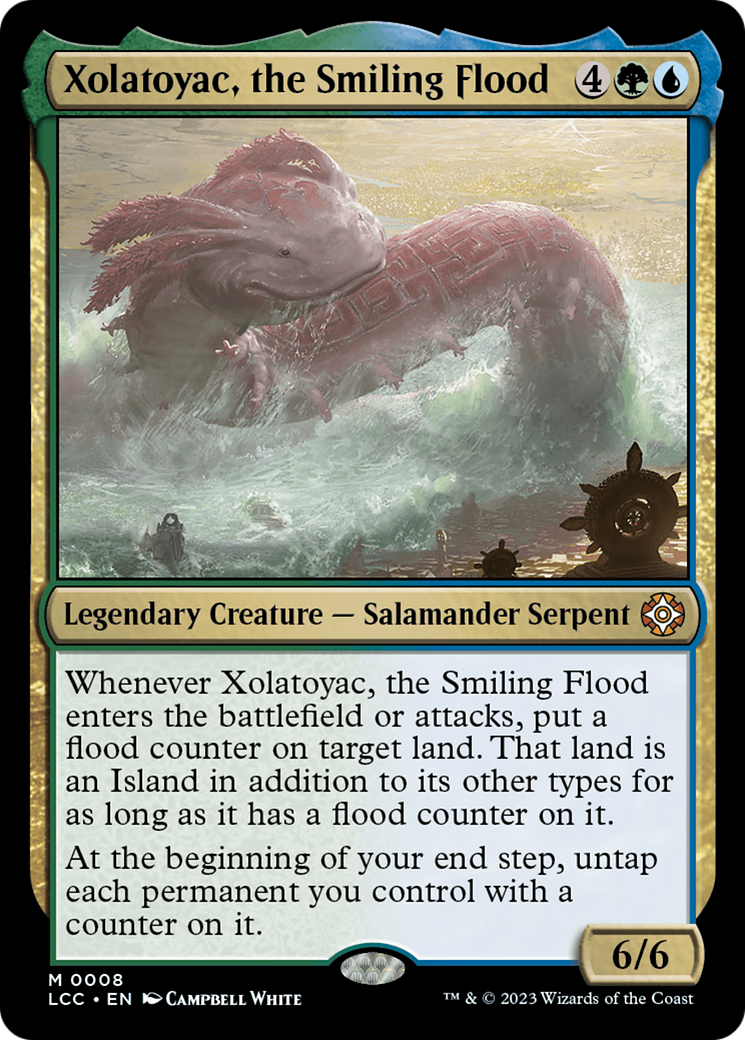 Xolatoyac, the Smiling Flood [The Lost Caverns of Ixalan Commander] | Nerdhalla Games