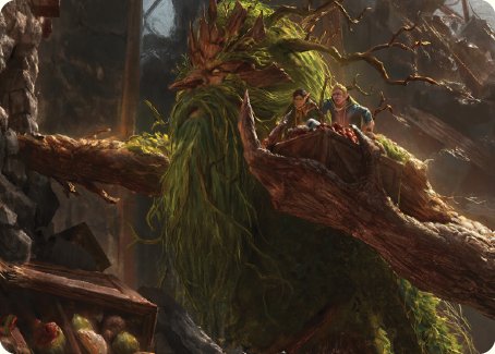 Treebeard, Gracious Host Art Card [The Lord of the Rings: Tales of Middle-earth Art Series] | Nerdhalla Games