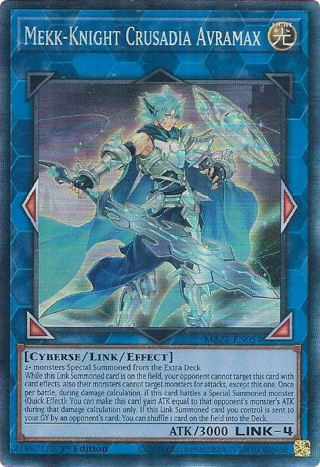 Mekk-Knight Crusadia Avramax [MAZE-EN054] Collector's Rare | Nerdhalla Games