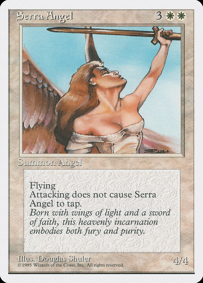 Serra Angel [Fourth Edition] | Nerdhalla Games