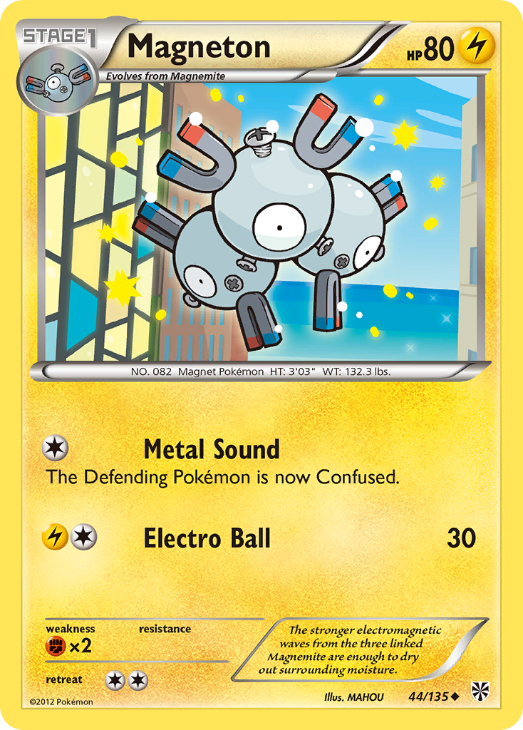 Magneton (44/135) [Black & White: Plasma Storm] | Nerdhalla Games