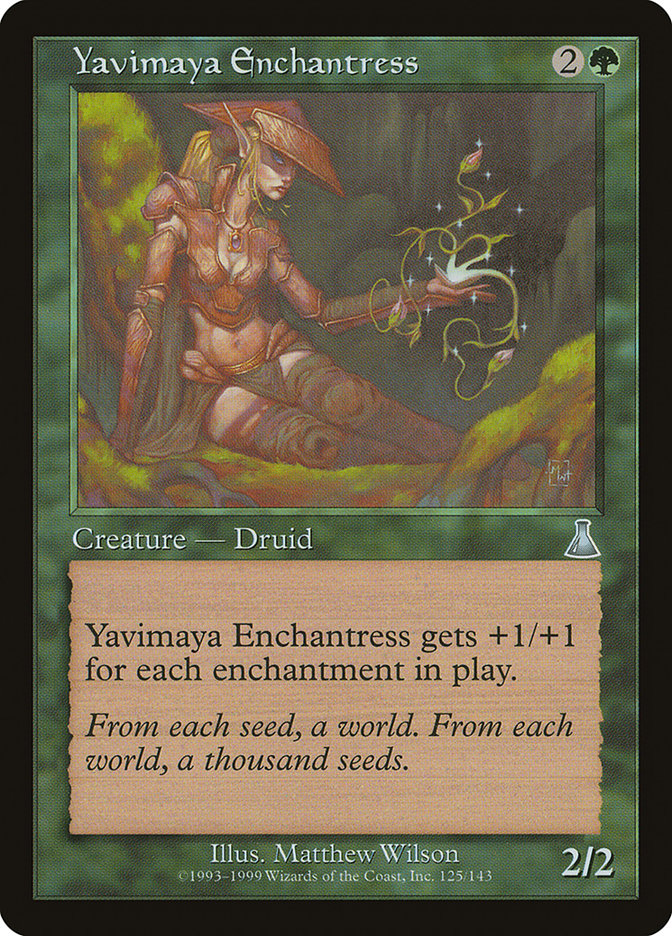 Yavimaya Enchantress [Urza's Destiny] | Nerdhalla Games