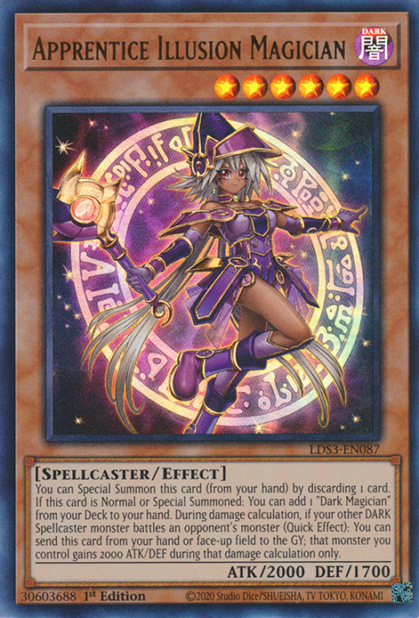 Apprentice Illusion Magician [LDS3-EN087] Ultra Rare | Nerdhalla Games