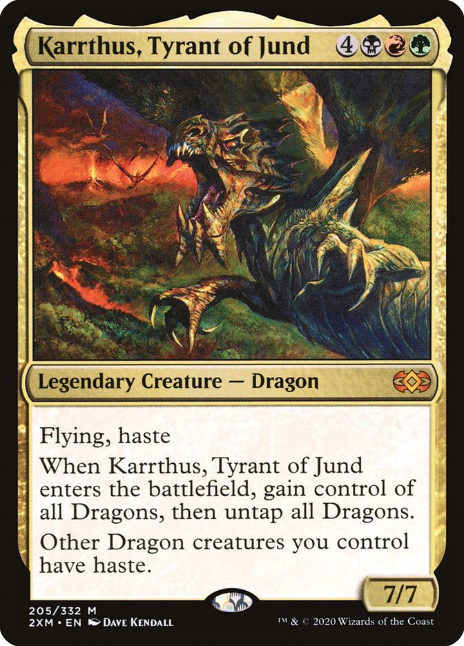 Karrthus, Tyrant of Jund [Double Masters] | Nerdhalla Games