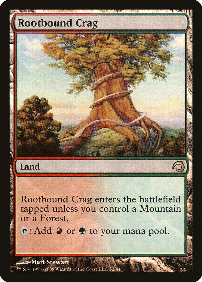 Rootbound Crag [Premium Deck Series: Slivers] | Nerdhalla Games