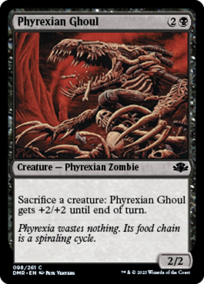 Phyrexian Ghoul [Dominaria Remastered] | Nerdhalla Games