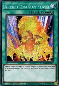 Armed Dragon Flash [BLVO-EN051] Secret Rare | Nerdhalla Games