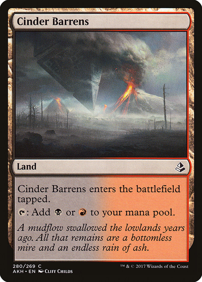 Cinder Barrens [Amonkhet] | Nerdhalla Games