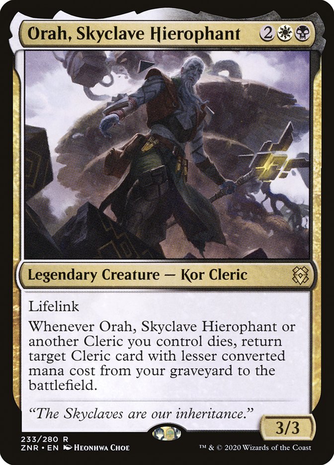 Orah, Skyclave Hierophant [Zendikar Rising] | Nerdhalla Games