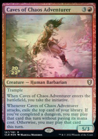 Caves of Chaos Adventurer [Commander Legends: Battle for Baldur's Gate Prerelease Promos] | Nerdhalla Games