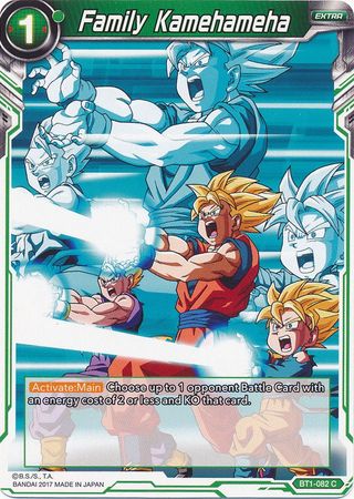 Family Kamehameha [BT1-082] | Nerdhalla Games