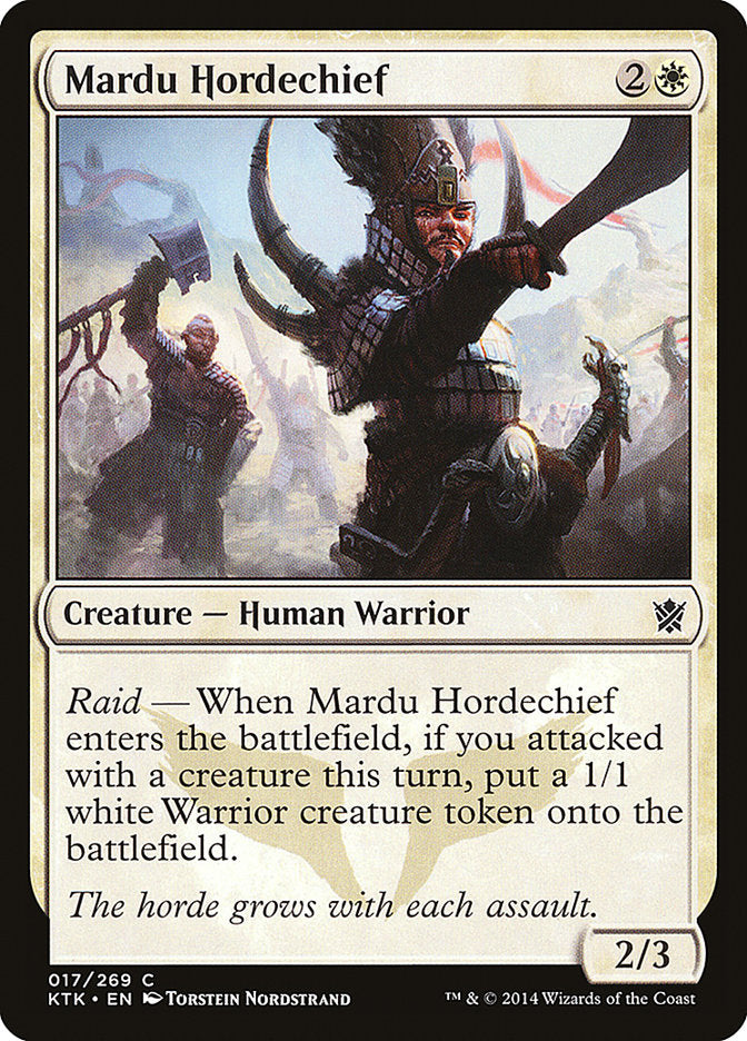 Mardu Hordechief [Khans of Tarkir] | Nerdhalla Games