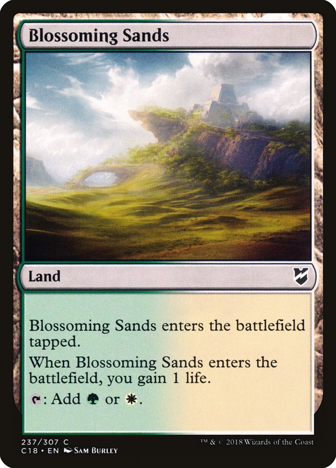 Blossoming Sands [Commander 2018] | Nerdhalla Games