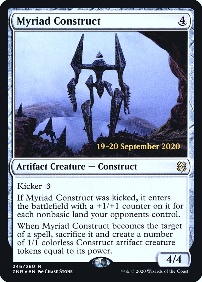 Myriad Construct  [Zendikar Rising Prerelease Promos] | Nerdhalla Games