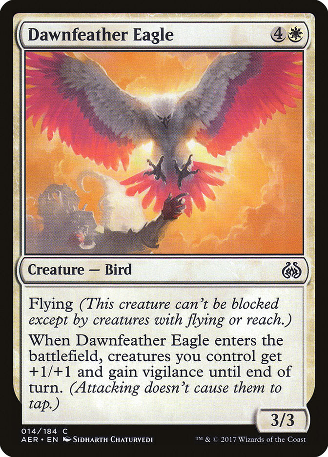 Dawnfeather Eagle (Intro Pack) [Aether Revolt Promos] | Nerdhalla Games