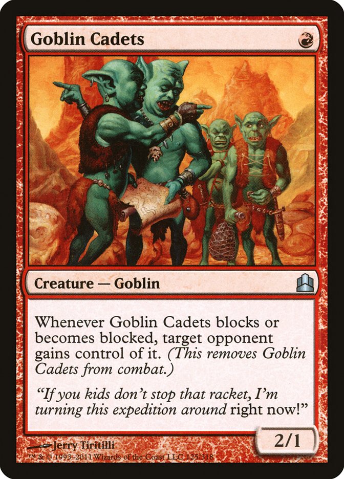 Goblin Cadets [Commander 2011] | Nerdhalla Games