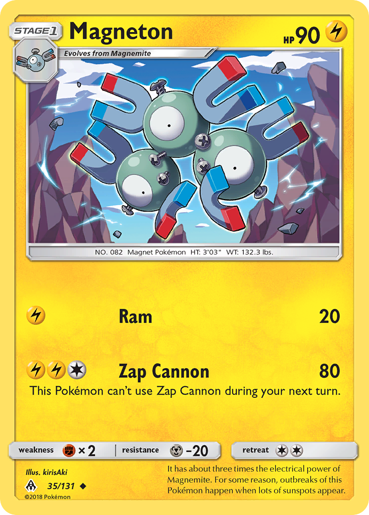 Magneton (35/131) [Sun & Moon: Forbidden Light] | Nerdhalla Games