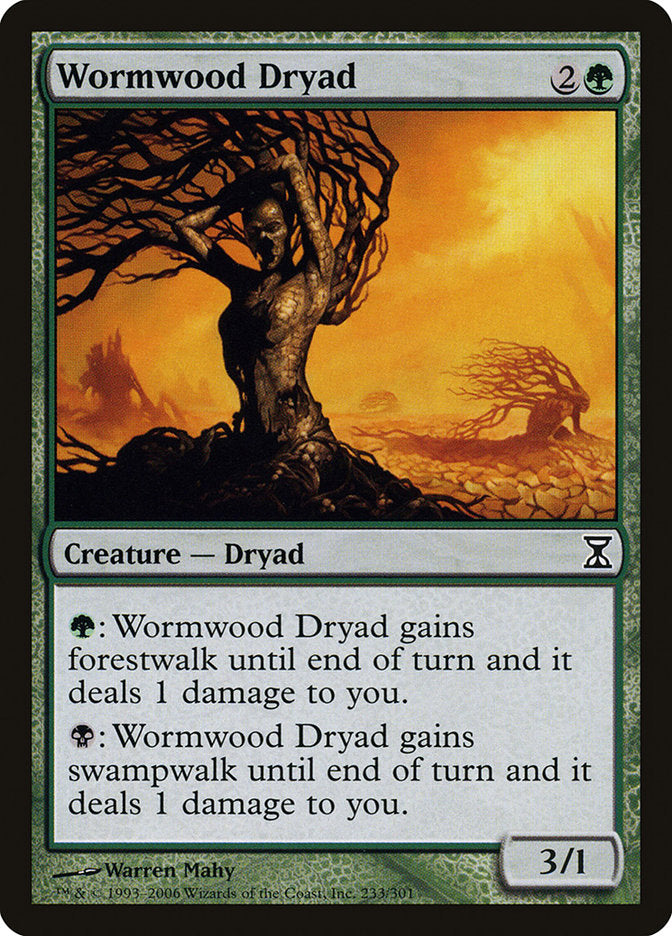 Wormwood Dryad [Time Spiral] | Nerdhalla Games