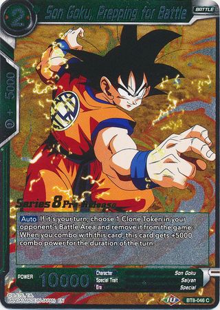 Son Goku, Prepping for Battle [BT8-046_PR] | Nerdhalla Games