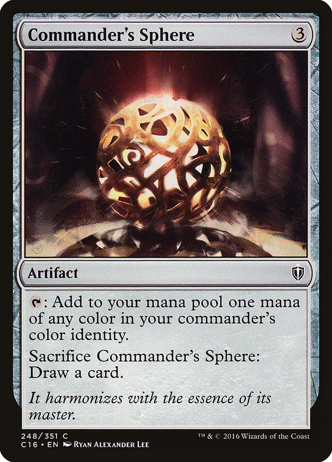 Commander's Sphere [Commander 2016] | Nerdhalla Games