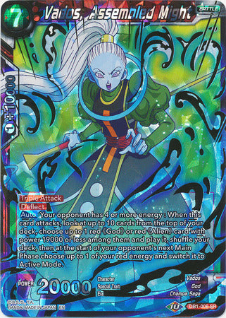 Vados, Assembled Might (DB1-008) [Dragon Brawl] | Nerdhalla Games