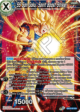 SS Son Goku, Spirit Boost Striker [EX17-01] | Nerdhalla Games