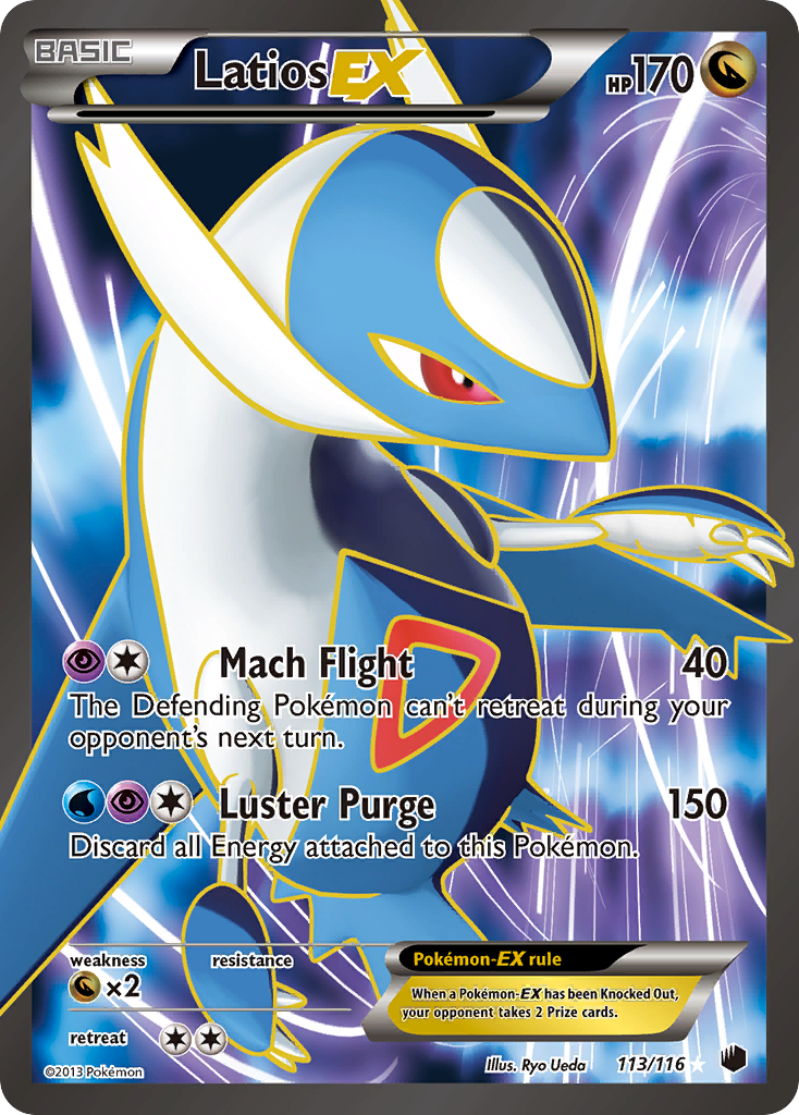 Latios EX (113/116) [Black & White: Plasma Freeze] | Nerdhalla Games