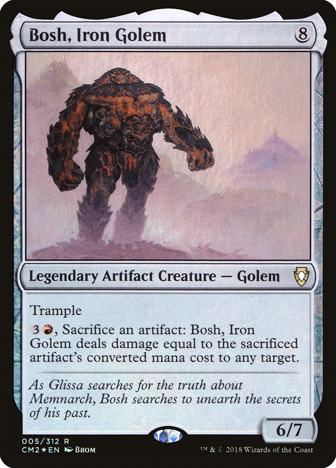 Bosh, Iron Golem [Commander Anthology Volume II] | Nerdhalla Games