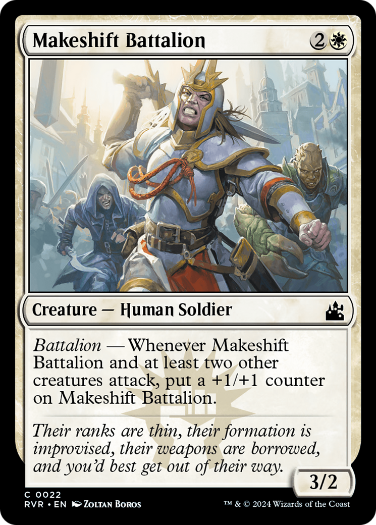 Makeshift Battalion [Ravnica Remastered] | Nerdhalla Games