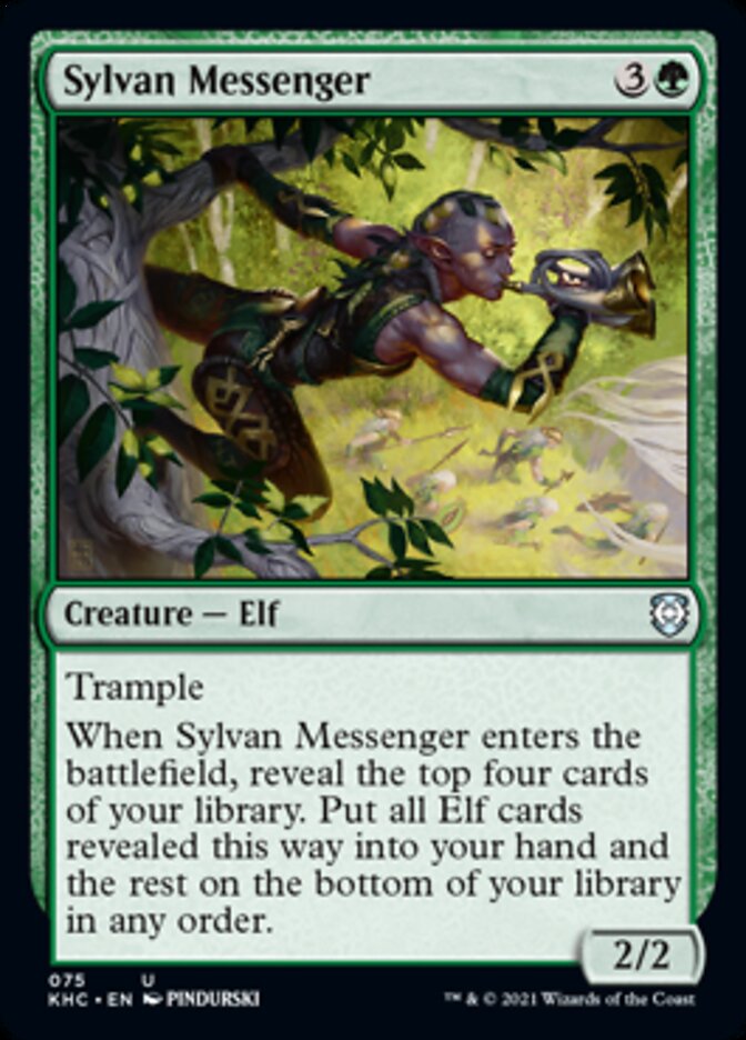 Sylvan Messenger [Kaldheim Commander] | Nerdhalla Games