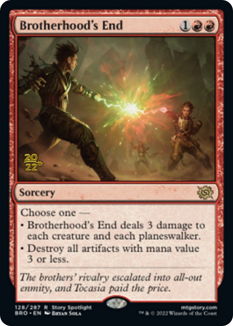 Brotherhood's End [The Brothers' War: Prerelease Promos] | Nerdhalla Games