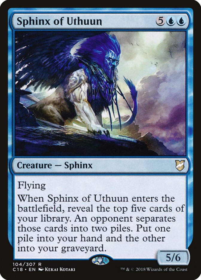 Sphinx of Uthuun [Commander 2018] | Nerdhalla Games