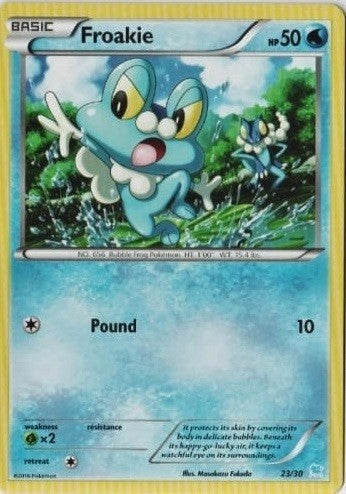 Froakie (23/30) [XY: Trainer Kit 3 - Suicune] | Nerdhalla Games