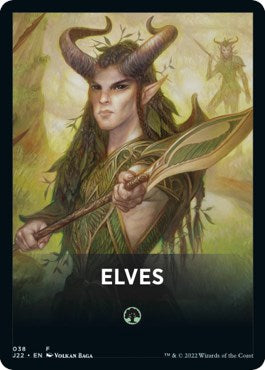 Elves Theme Card [Jumpstart 2022 Front Cards] | Nerdhalla Games