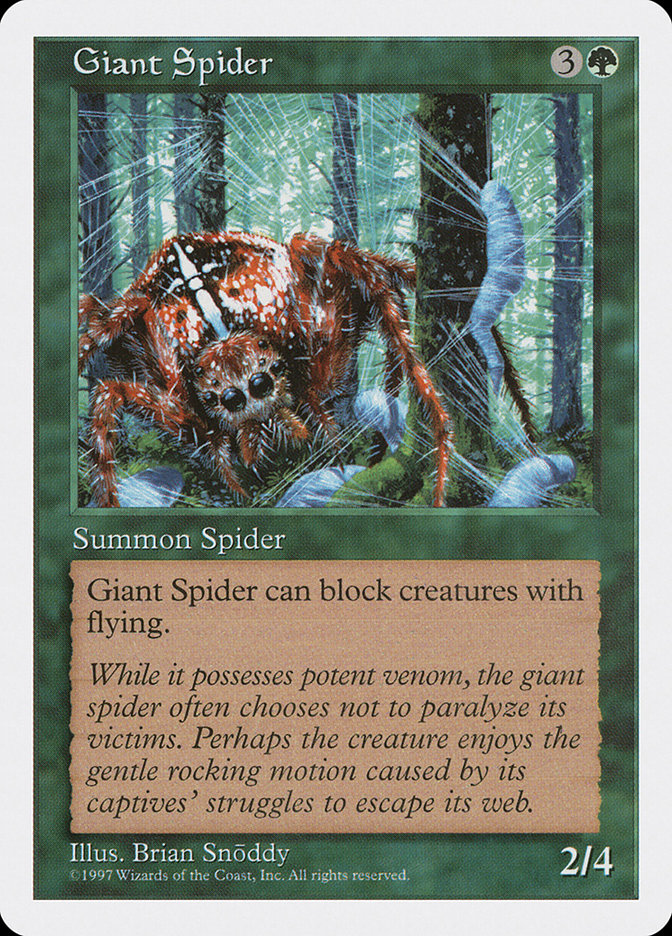 Giant Spider [Fifth Edition] | Nerdhalla Games