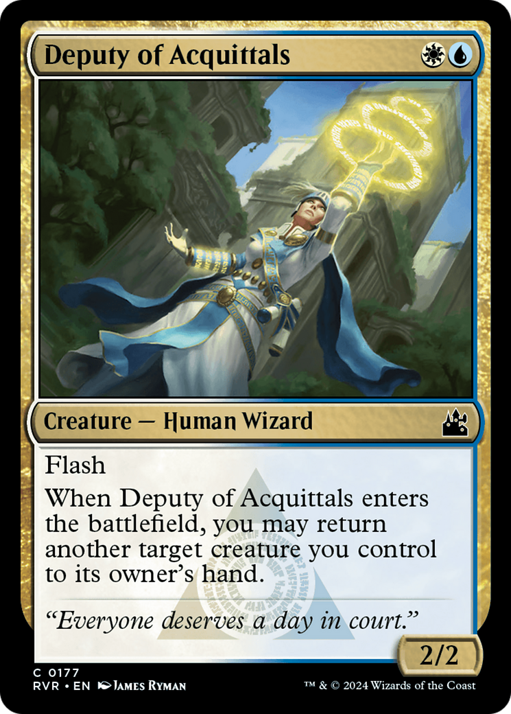 Deputy of Acquittals [Ravnica Remastered] | Nerdhalla Games