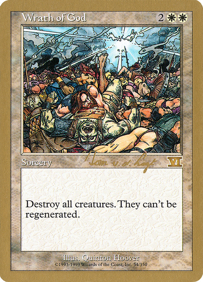 Wrath of God (Tom van de Logt) [World Championship Decks 2000] | Nerdhalla Games