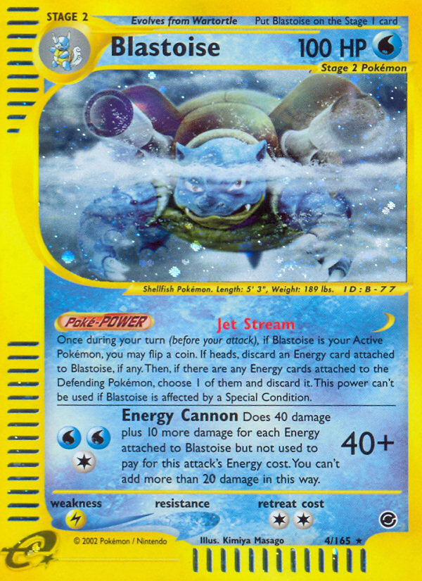 Blastoise (4/165) [Expedition: Base Set] | Nerdhalla Games