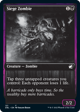 Siege Zombie [Innistrad: Double Feature] | Nerdhalla Games