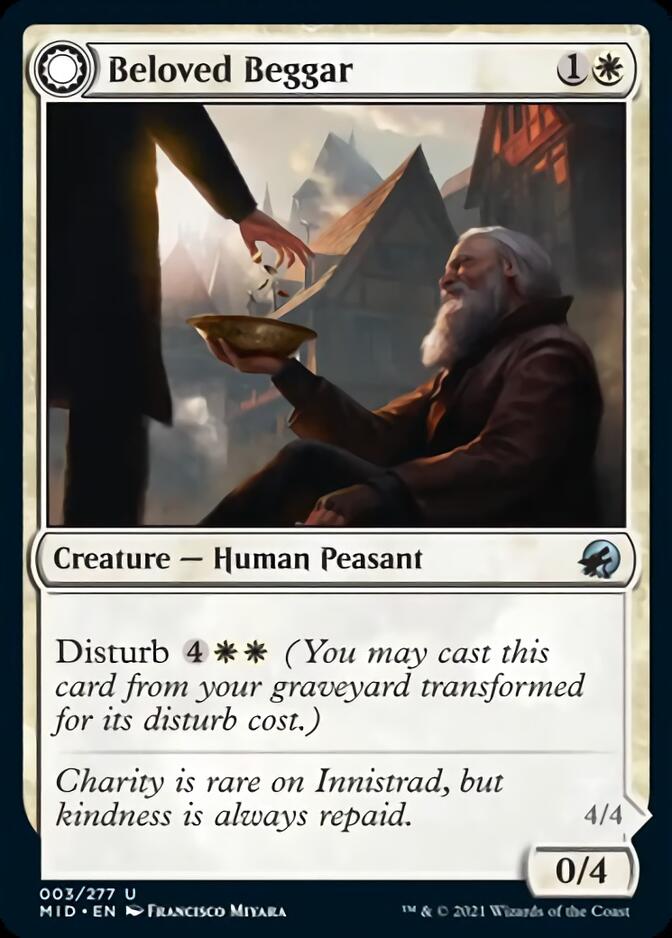 Beloved Beggar // Generous Soul [Innistrad: Midnight Hunt] | Nerdhalla Games