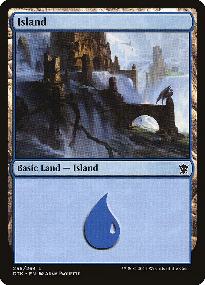 Island (255) [Dragons of Tarkir] | Nerdhalla Games