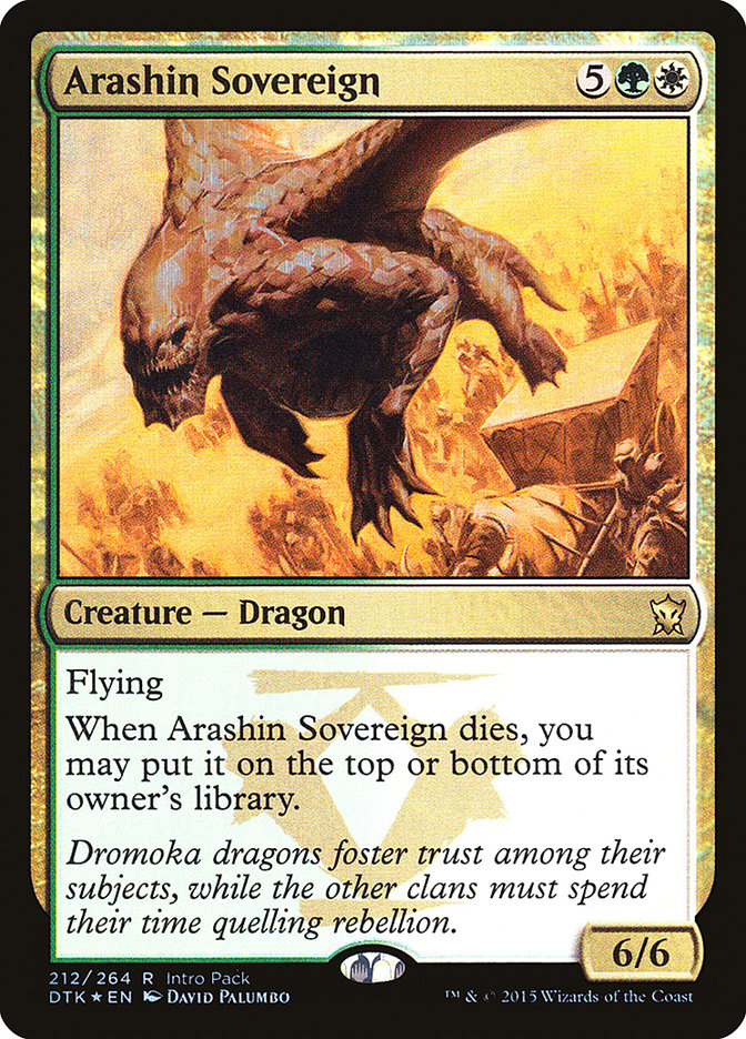 Arashin Sovereign (Intro Pack) [Dragons of Tarkir Promos] | Nerdhalla Games