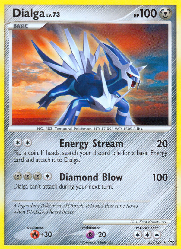 Dialga (23/127) [Platinum: Base Set] | Nerdhalla Games