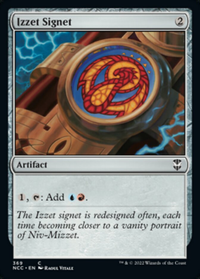 Izzet Signet [Streets of New Capenna Commander] | Nerdhalla Games