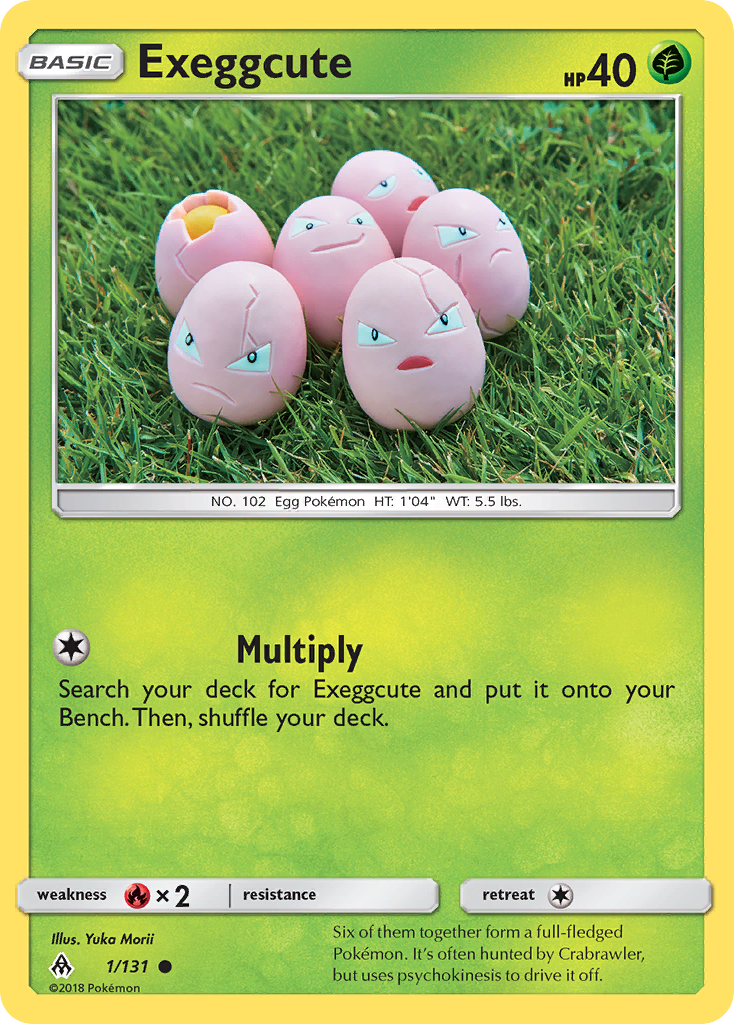 Exeggcute (1/131) [Sun & Moon: Forbidden Light] | Nerdhalla Games